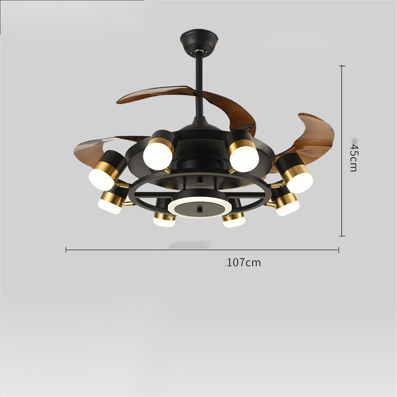 Modern Home Chandelier With Electric Fan