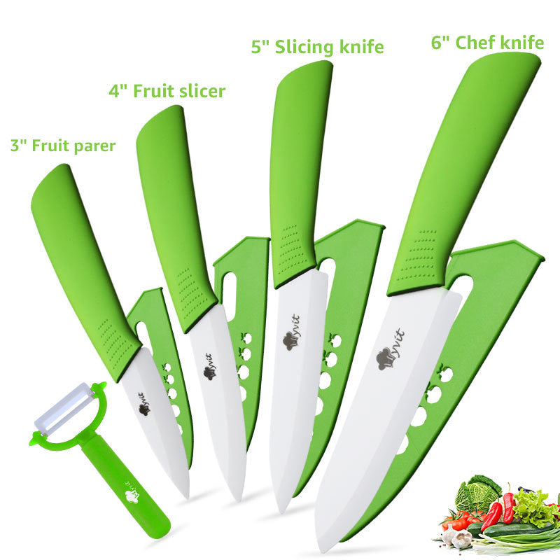 Zirconia White Ceramic Blade Cooking Tool Peeler