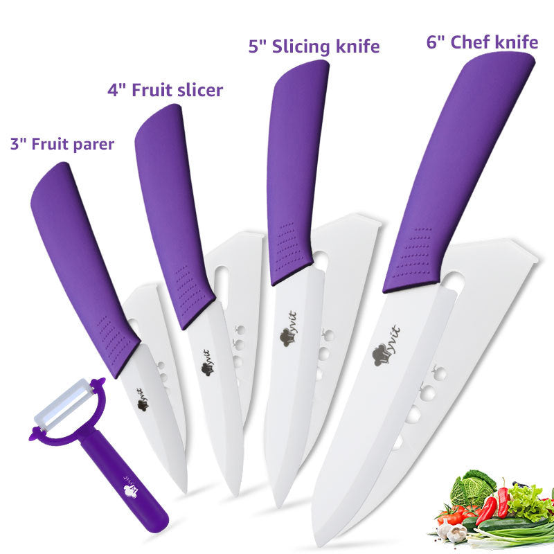 Zirconia White Ceramic Blade Cooking Tool Peeler