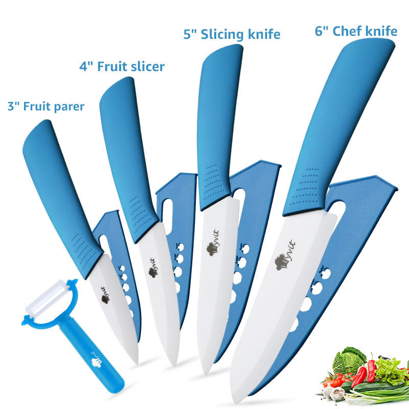 Zirconia White Ceramic Blade Cooking Tool Peeler