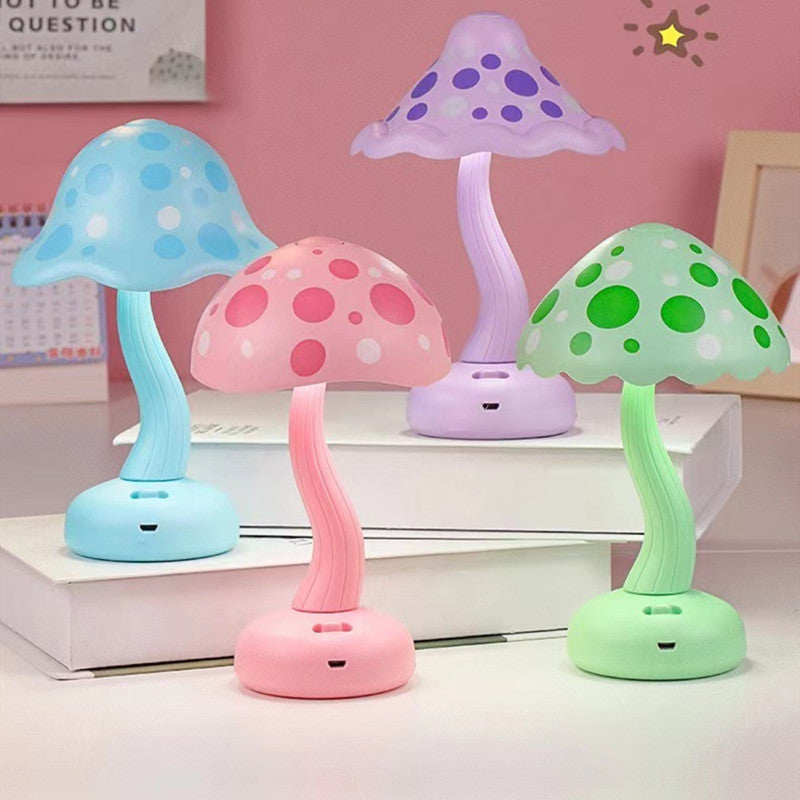 Cute Mushroom Table Lamp Accessories Creative