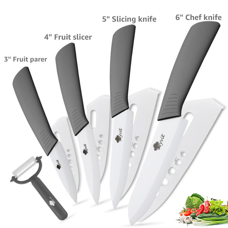 Zirconia White Ceramic Blade Cooking Tool Peeler