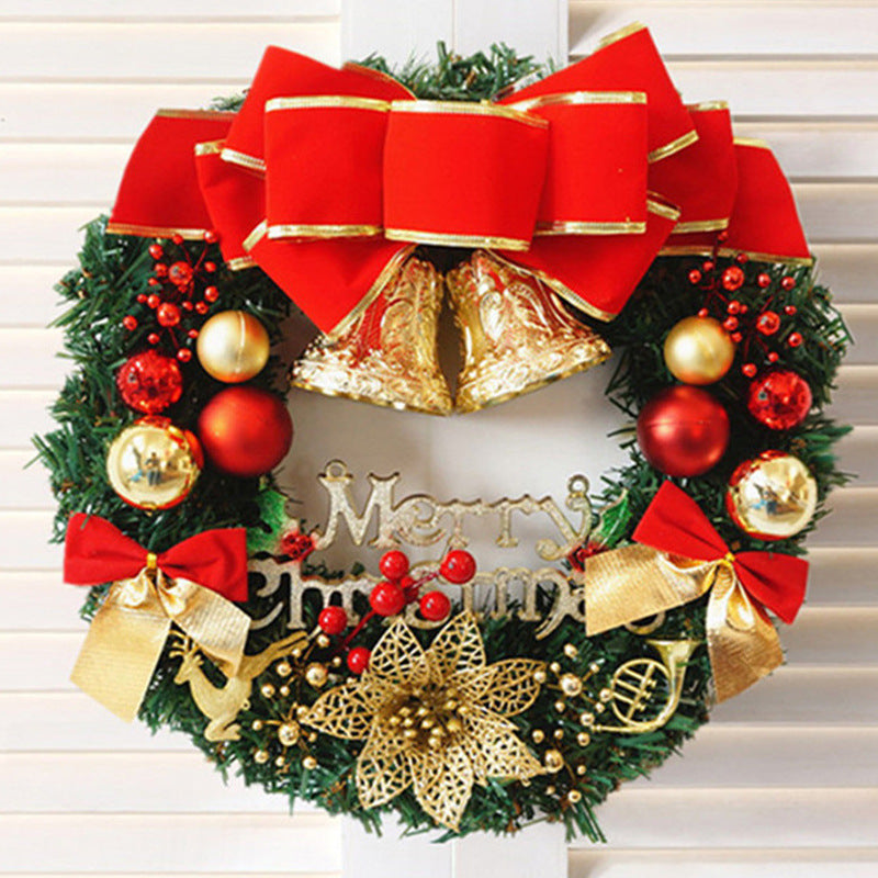 Christmas Decoration Door Hanging Rattan Circle Wreath