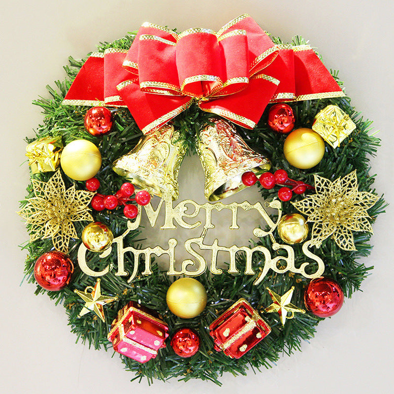 Christmas Decoration Door Hanging Rattan Circle Wreath